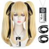 JoneTing Blonde Wig - Ideal for Halloween and Cosplay Fun