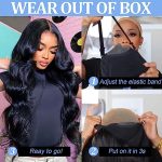 Effortless Elegance Unleashed: Wear and Go Glueless Wigs - Upgraded HD Closure (18 Inch)