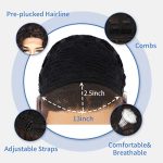 Curly Synthetic Lace Front Wigs Kinky Curly Mix Brown Wig for Black Women Kanekalon Heat Resistant Hair Party Daily Makeup Wigs 26inch