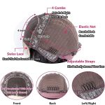 Light Synthetic Lace Front Wig: Natural, Versatile, and Comfortable Short Hair Wig