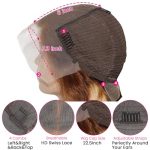 Radiant Glow 1/30 Ombre Honey Blonde 26 Inch Lace Front Wig - Effortless Elegance, Breathable Comfort