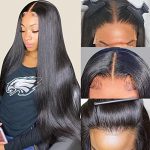 Achieve Effortless Elegance with Lakin's 180 Density Straight Lace Front Wigs - Pre Plucked, Bleached Knots, and Baby Hair for a Natural Look
