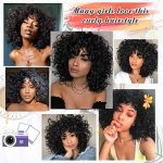 Effortless Glamour with Short Black Curly Wigs - Perfect for Daily Wear and Party Fun
