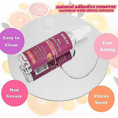 Lace Glue Remover & Tape Extension Remover Spray - Fast & Gentle Solution for Wig Adhesive and Tape Extension Removal (4OZ/120ml)