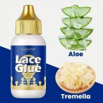 Lace Glue for Front Lace Wig 1.34 Oz - Waterproof Super Hold, Invisible Fast Drying Wig Glue for Wigs