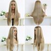 MACA BAKA's Lightweight Honey Blonde Lace Front Wig – Glueless, Long Straight, and Perfect for All Occasions