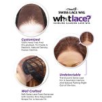 Sensationnel HD Lace Front Wig Cloud 9 What Lace Swiss Lace 13X6 Anisha - Seamless Styling with Balayage Chocolate Elegance