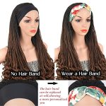 Aisaide Braided Headband Wig - Afro Box Braids with Curly Ends for Effortless Styling