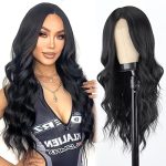 26-Inch Long Black Curly Wig for Black Women