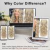 ALXNAN Clip in Long Wavy Synthetic Hair Extension - 20 Inches of Beach Blonde Elegance in 4PCS for Voluminous and Charming Styles