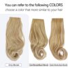 SARLA Highlights Invisible Wire Hair Extensions - Adjustable Headband for Seamless Style