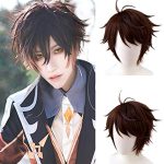 Cosplay with JoneTing's Brown Wig for Men - Perfect for Anime