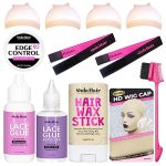 Lace Wig Glue Kit - Extreme Hold, Waterproof, Lace Front Wig Installation Kit for Beginners