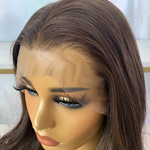 Millsy Ombre Brown Synthetic Lace Front Wigs - Effortless Elegance for Everyday and Special Occasions