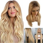 Radiant Bliss: 4x4 Blonde Closure Wig in 4/12/613 Ombre Mix – Transform Your Look with Brazilian Human Hair