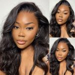Revitalize Your Look with Rebecca Beauty Body Wave Lace Front Wigs - Natural Hairline, 10A Grade Brazilian Hair, and Affordable 4X4 Closure Wig for Effortless Style