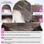 28" Deep Wave Lace Front Human Hair Wig - Natural Hairline, 180% Density, Pre-Plucked for Women