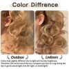 5PCS Blonde Hair Extensions - StrRid Clip-In Synthetic Hair for Versatile Styling