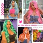 Blonde Bombshell Bliss: 613 Lace Front Wig - HD Transparent Lace, 180% Density, 24 Inch Body Wave for Effortless Glam