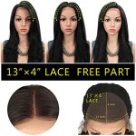 Glamour Unleashed: Joedir 28" Long Straight Lace Front Wig - Easy-360 Free Parting with Baby Hair for Effortless Elegance