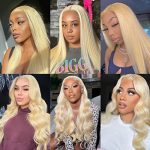 CYIKLI 26 Inch 613 Body Wave Lace Front Wigs - Radiant Blonde Elegance with HD Lace for Effortless Glamour