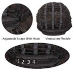 14-Inch Kinky Curly Synthetic Wigs for Black Women - Afro Beauty with Free Caps