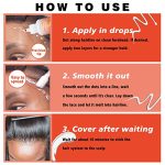 Wig Glue Kit - Waterproof, Floral Scented Hair Wax, Edge Control, and More