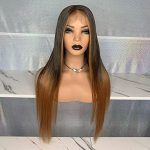 Brown Synthetic Straight Lace Wigs - Perfect for All Occasions