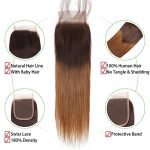 10A Brazilian Virgin Ombre Straight Hair Bundles: Unleash the Radiance of T4/30 Honey Brown