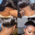 360 Lace Front Wigs Human Hair Water Wave HD Transparent Lace