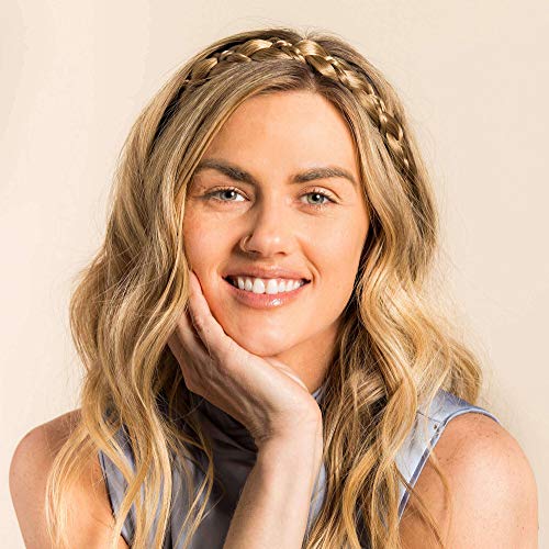 Madison Braids Butterfly Headband - Your Style with a Natural Looking Dirty Blonde Synthetic Hair Extension