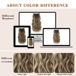 QGZ Clip-in Long Wavy Hair Extensions - 20 Inch Synthetic Marvel for Thicker, Fuller Hair