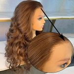 Elevate Your Style with YYsoo Highlight Brown Lace Front Wigs - Futura Fiber Magic for Stunning Daily Looks