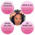 ORIGINAL QUEEN 12-Inch Wear & Go Glueless Bob Straight Wig - Quick and Easy Beauty for Busy Women