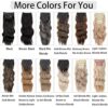 LE SECRET 4Pcs Clip-in Hair Extensions – Long, Thick, and Wavy Extensions for Instant Volume