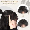 Invisible Wire Hair Extension with Secure Clips 20 Inch Secret Hairpieces