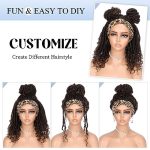 Short Dreadlock Faux Locs Headband Wig - Unmatched Beauty and Convenience