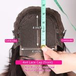 Crowning Glory Unleashed: ALLRUN 4x4 HD Lace Curly Human Hair Wig (16 Inch)