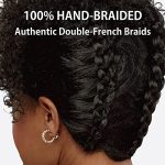 Especially Yours Zala Hand-Braided Wig – Trendy Updo Wig with Double French Braids