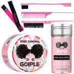 Complete Edge Control Set - Strong Hold, Non-Greasy, and Perfect Styling for Black Hair