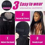 VELOMA Wear and Go Glueless Wig: Embrace Effortless Elegance with 5x5 HD Lace Closure, Super Soft Human Hair, and Free Part Styling