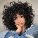 Effortless Glamour with Short Black Curly Wigs