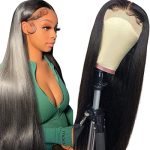 Elevate Your Style with ULOVERSBEAUTY Straight Lace Front Wigs - 13x4 HD Lace, 150% Density, and Baby Hair Magic