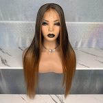 Brown Synthetic Straight Lace Wigs - Perfect for All Occasions