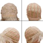 Cosplay Anime Wig - Short Blonde Synthetic Wig for My Hero Academia Fans