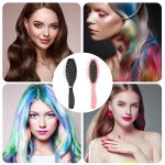 Wig Brush Duo - Stainless Steel Hair Brushes for Synthetic Wigs - 2 Pack Hair Extension Brushes for Women