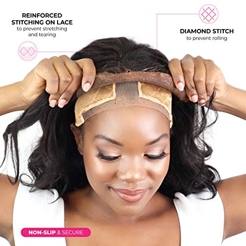 Lace Wig Grip Band for Seamless Wig Fixation - Nude, One Size