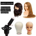 HYOUJIN Metal Adjustable Wig Stand – A Stable Solution for Maneuvering and Styling Wigs Effortlessly