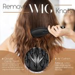 Dreamlover Wig Brush Set - Comprehensive Wig Care Kit with Synthetic Wig Brush, Human Hair Comb, and Edge Brushes - 4-Piece