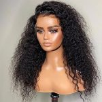 LASOOA Glueless Deep Wave Lace Front Human Hair Wigs - Instant Glam with Wear and Go Convenience!